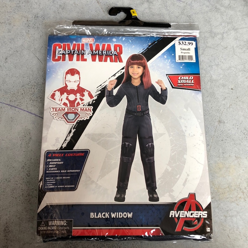 Black Widow Avengers Kids Costume! New!